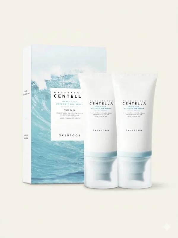 centella_twin_pack SKIN1004 – Madagascar Centella Hyalu-Cica Water-Fit Sun Serum Twin Pack SPF 50+ PA++++